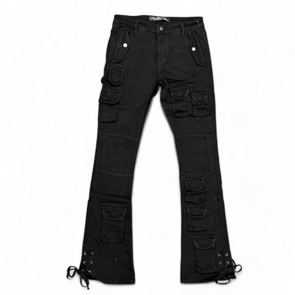 Valabasas Navigator Stacked Flare Denim Pant