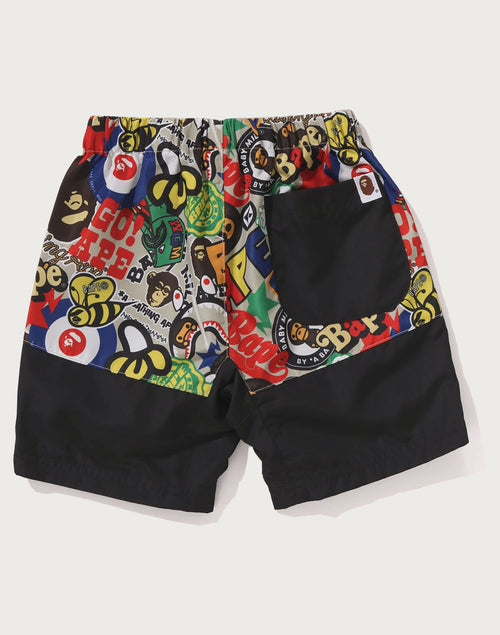BAPE MILO ASSORTED CLIMBING SHORTS KIDS