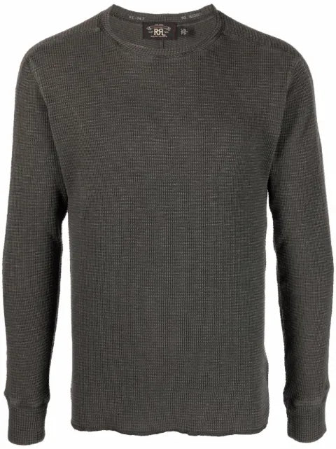 Ralph Lauren RRL waffle-knit cotton jumper