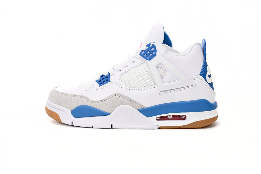 Nike SB x Air Jordan 4 White Blue Reps Sneaker DR5415-104