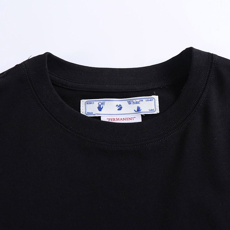 OFF-WHITE Creative Letter Arrow Pattern T-Shirt