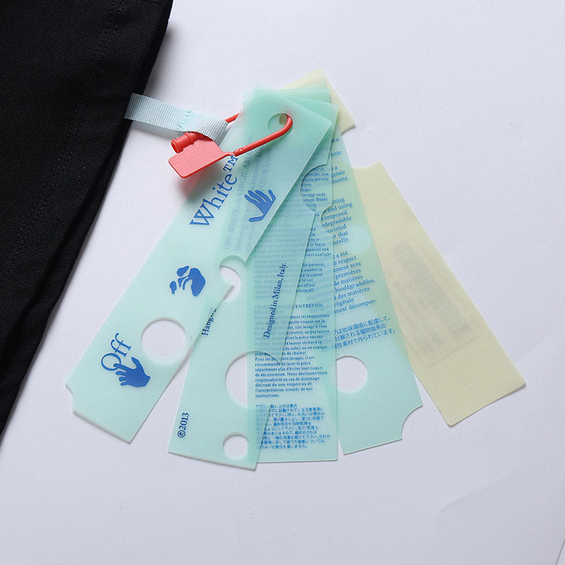 OFF-WHITE Creative Letter Arrow Pattern T-Shirt