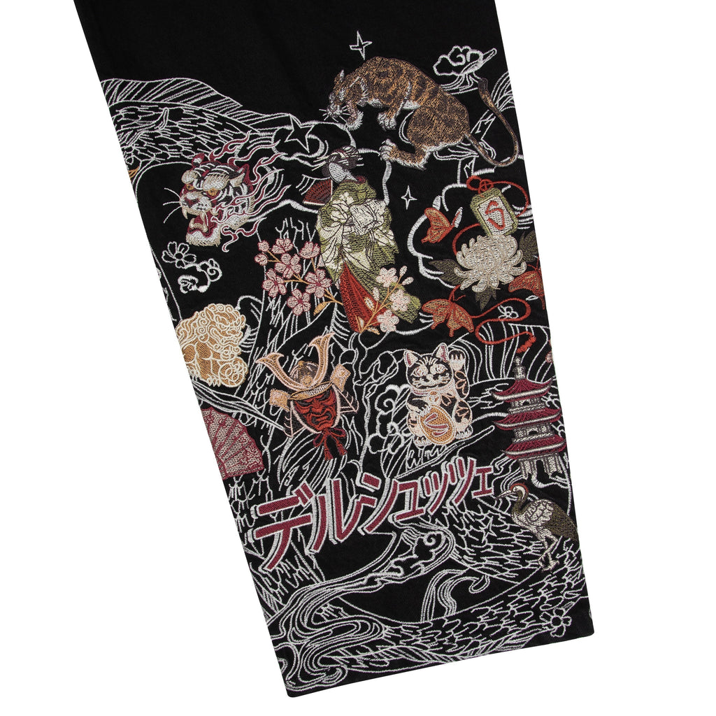 "yakuza" Denim black 02