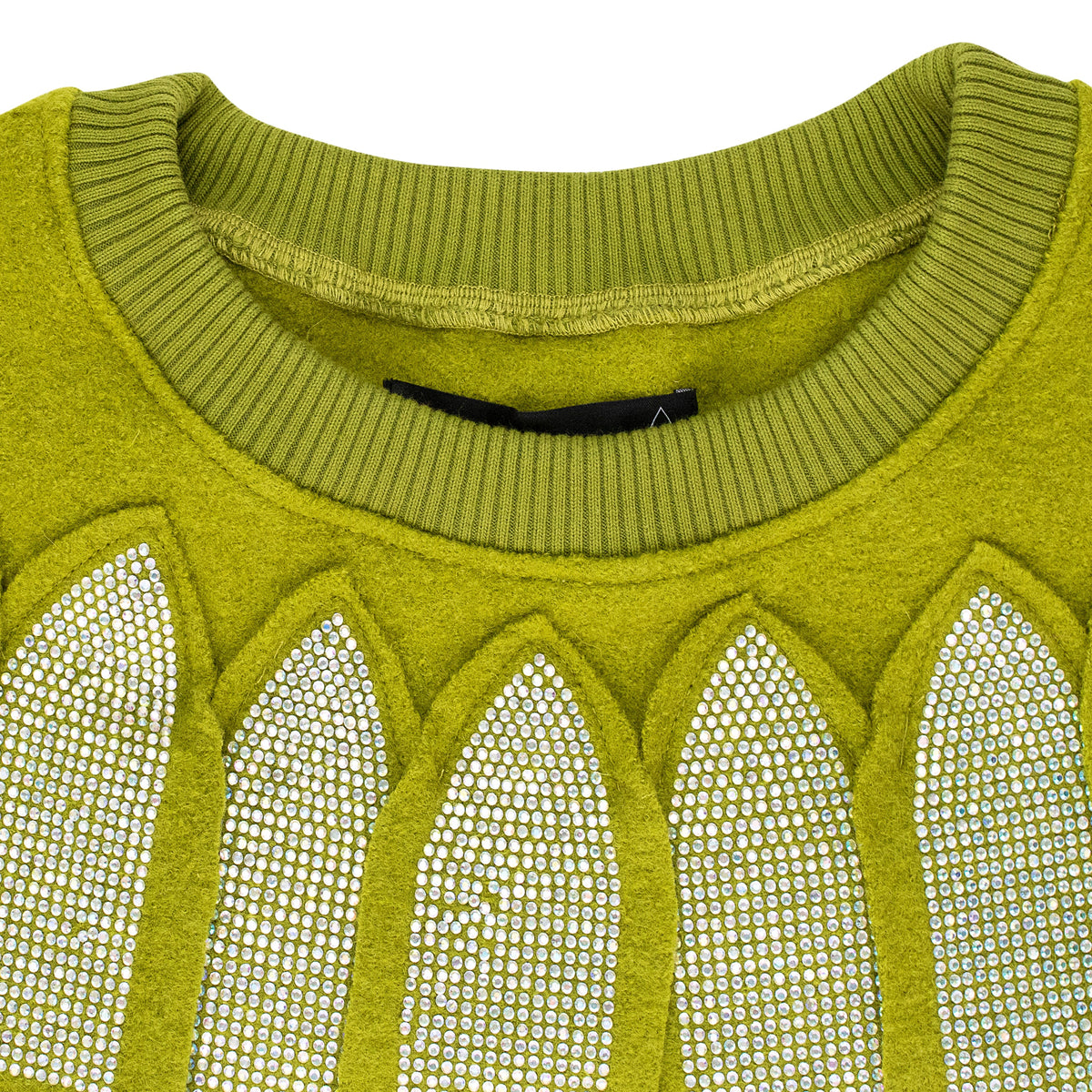 GREEN PRESSURE SWEATSHIRT