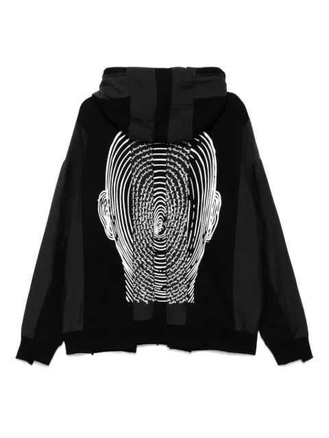 Mostly Heard Rarely Seen Spliced Luxury Mock hoodie