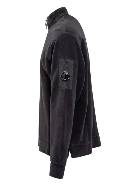 C.P. Company half-zip Lens-detail sweatshirt