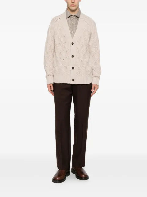 Eleventy cable-knit cardigan