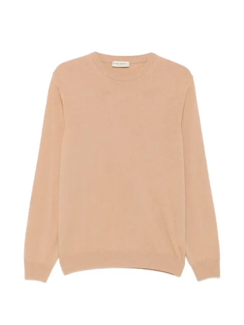 SERGIO MORETTI FIRENZE crew-neck ribbed-trim sweater