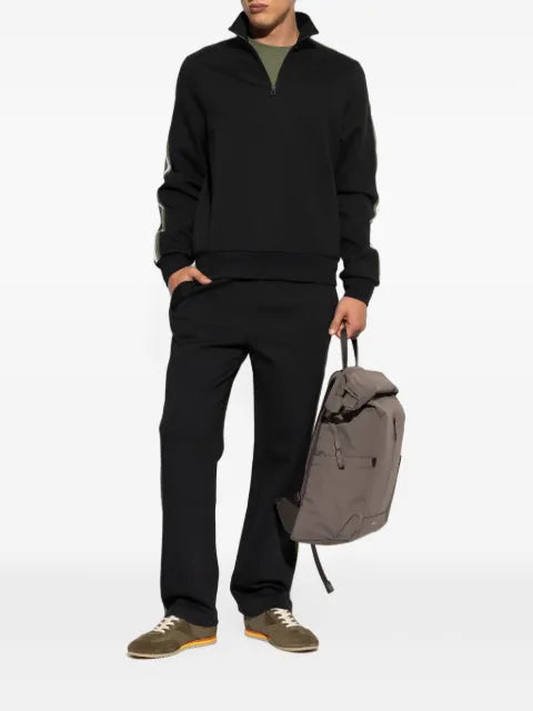 PS Paul Smith quarter zip track top with stripe trim