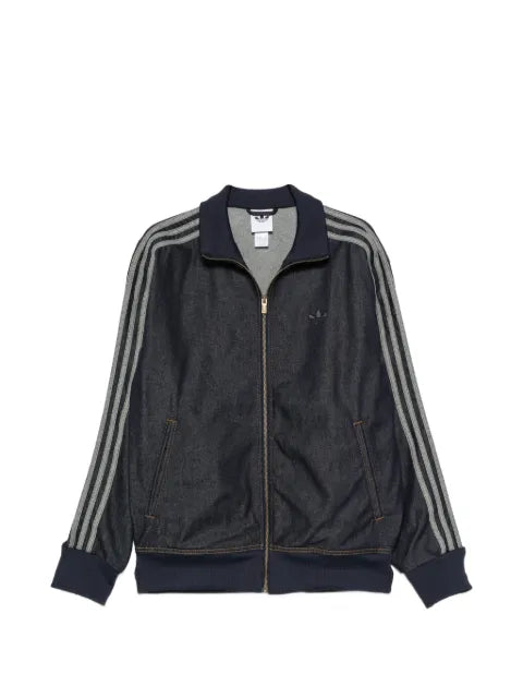 adidas Firebird Adicolor raw denim track top