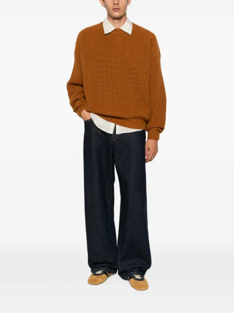 MARANT ribbed-knit crew-neck sweater