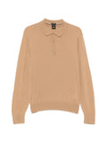 BOSS merino wool polo sweater