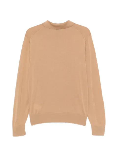 BOSS merino wool polo sweater
