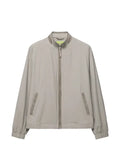 Shanghai Tang Mandarin zip-up high-neck jacket