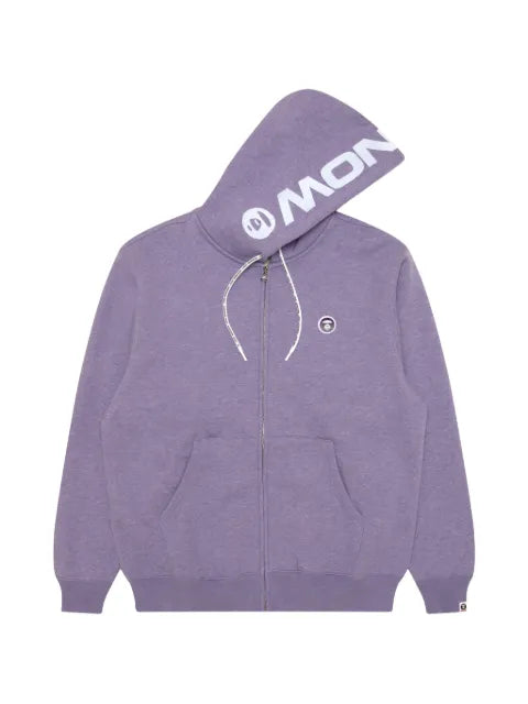 AAPE BY *A BATHING APE® AAPENOW logo-print zip-up hoodie