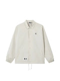 FINGERCROXX logo-patch shirt jacket