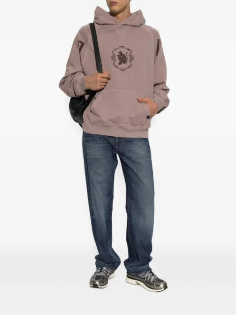 Palm Angels Devil Herald graphic-print hoodie