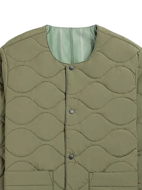 O.N.S Crescent reversible quilted jacket