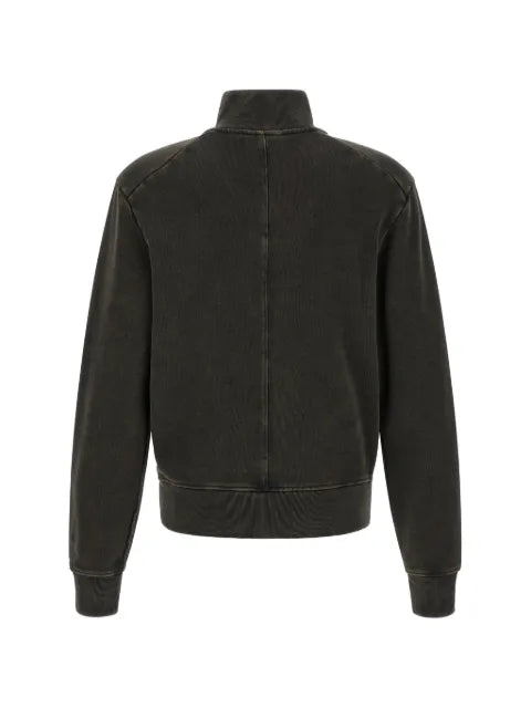 ENTIRE STUDIOS button-placket delavé sweater
