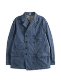 TAIGA TAKAHASHI Lot.722 double-breasted striped blazer