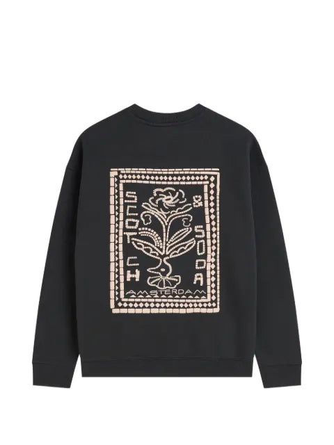 Scotch & Soda logo-print sweatshirt