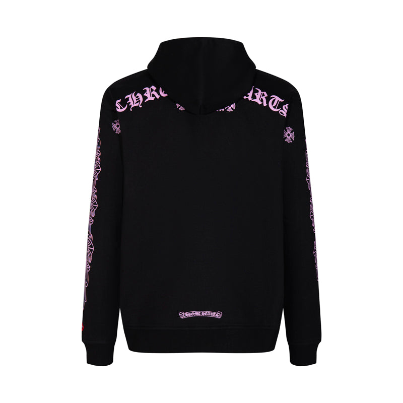 Chrome Hearts  Matty Boy Shoulder Logo Hoodie 7025