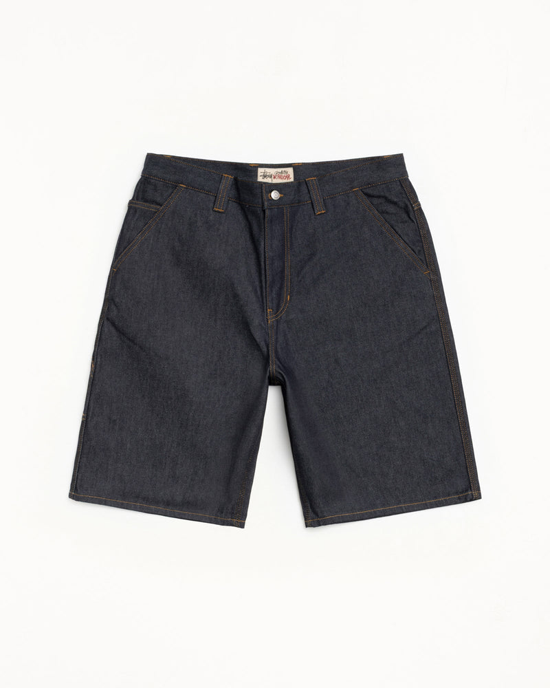 RAW DENIM WORK SHORT