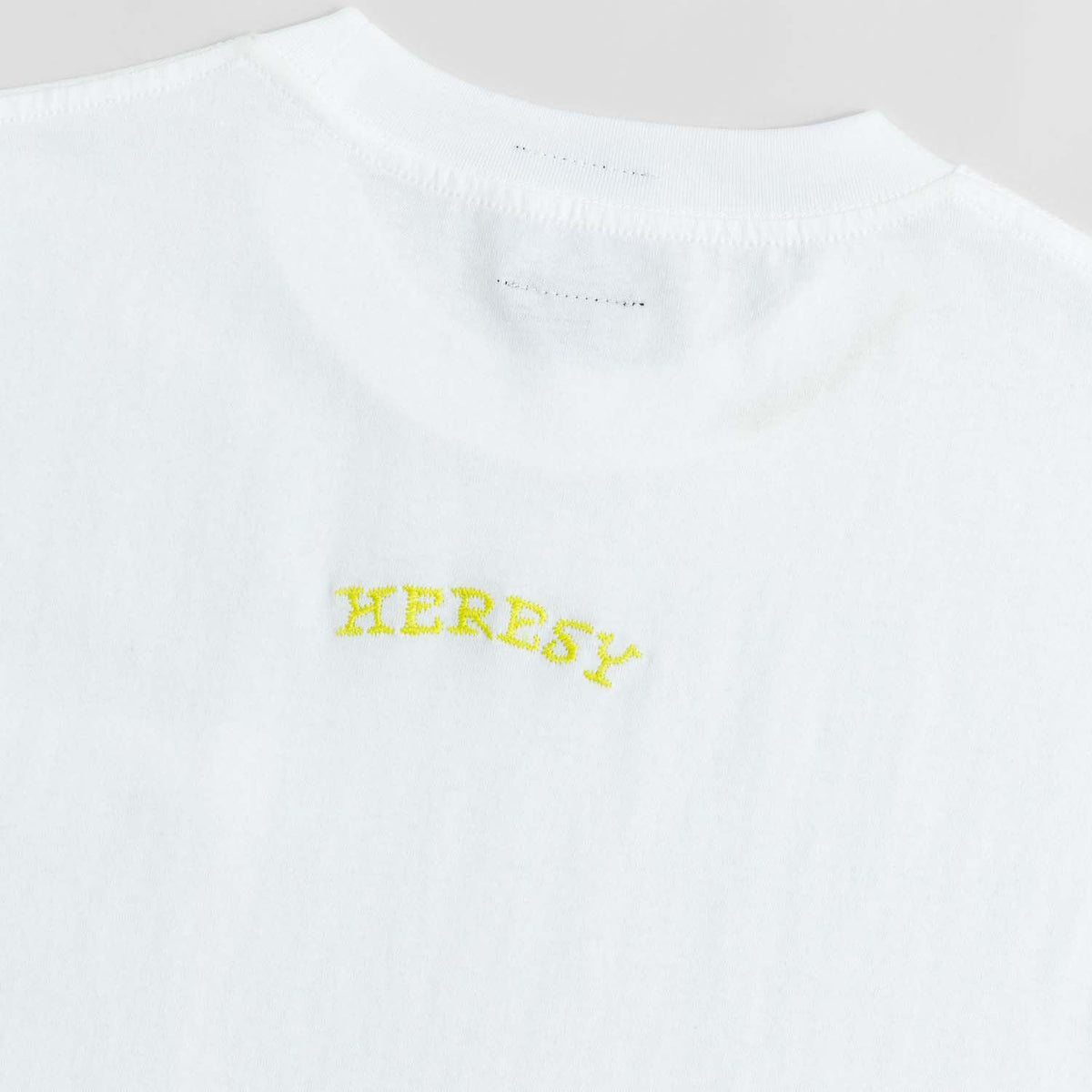 Heresy Arch Pocket T-shirt: Ecru