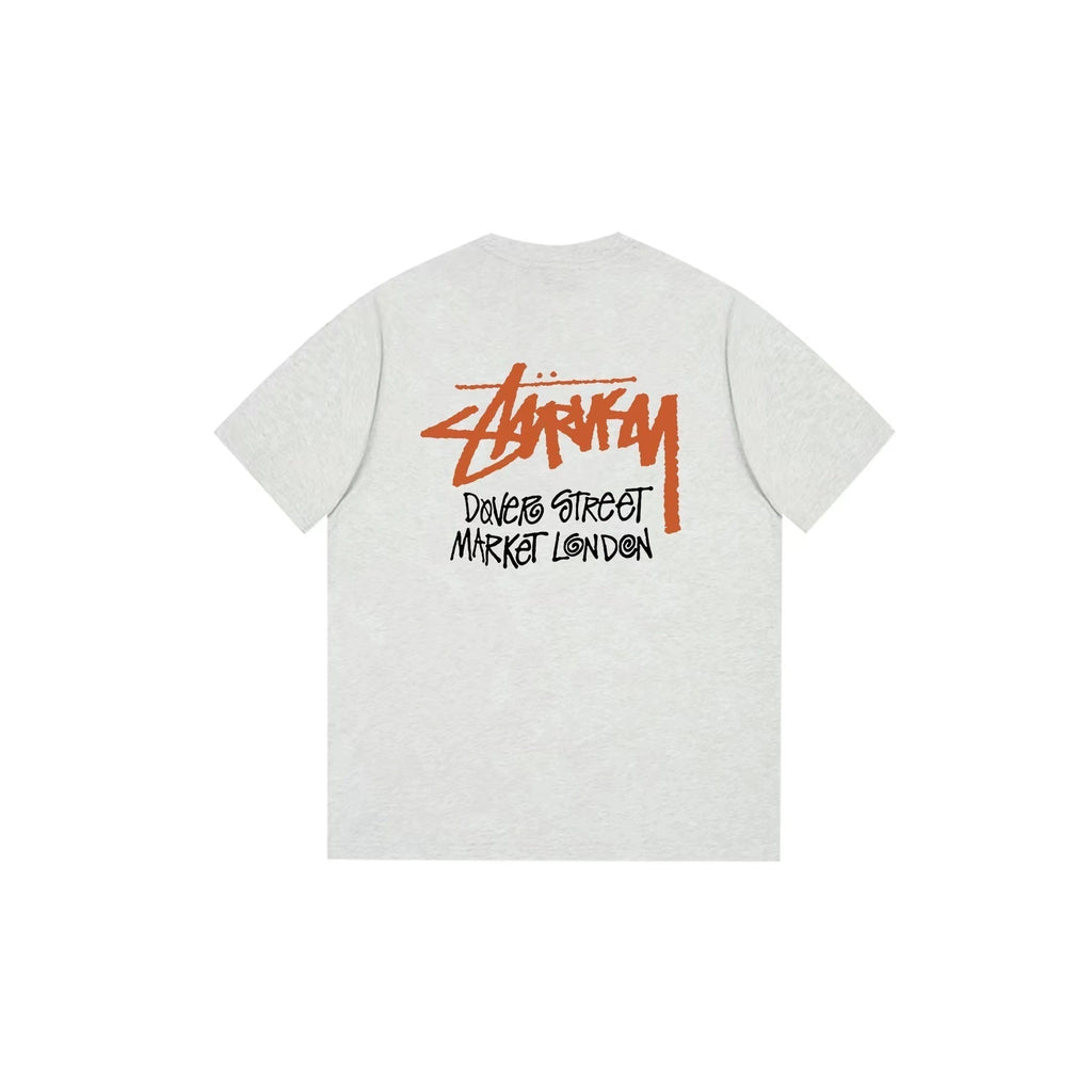 Stussy T Shirts Loose Casual T-Shirts Same for Men and Women