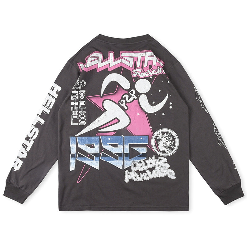 Hellstar Spiritual Running Long Sleeve Tee