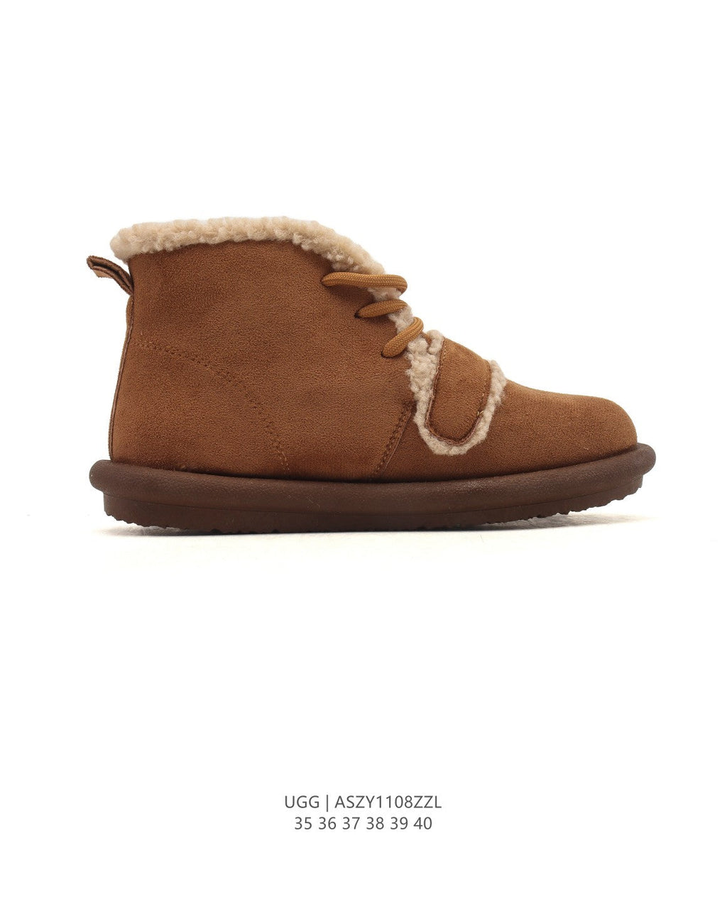 UGG Mid-Height Sheepskin Snow Boots