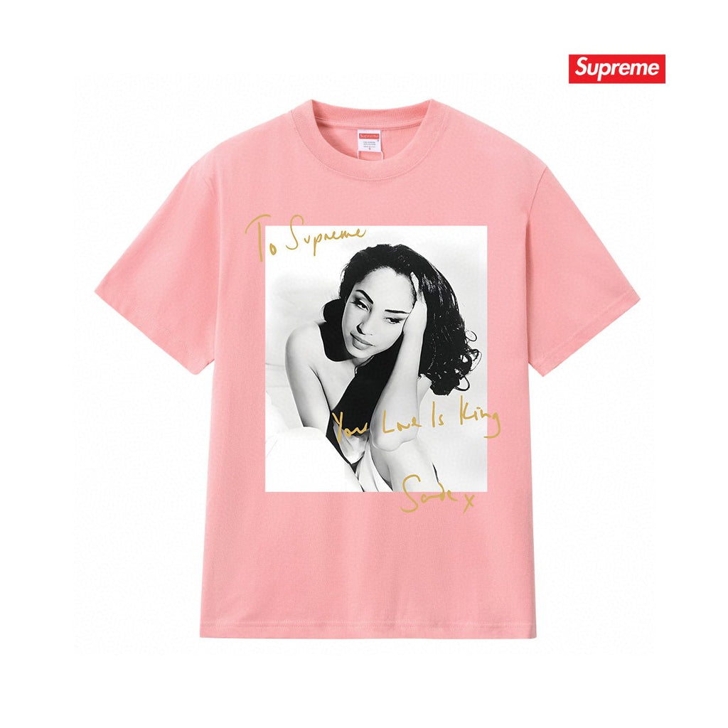 Supreme Sade Portrait Graphic T-Shirt
